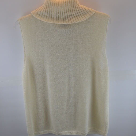 🔴 Josephine Chaus Sleeveless Turtleneck Sweater - Picture 5 of 5